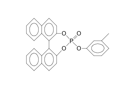 4-(3-Methyl-phenoxy)-dinaphtho(2,1-D:1',2'-F)(1,3,2)dioxaphosphepin 4-oxide