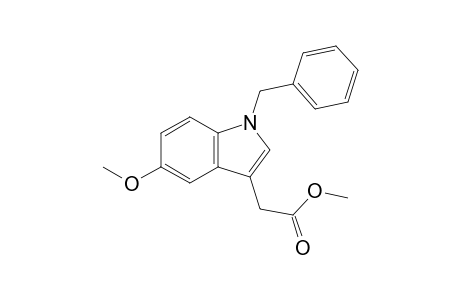 2-(1-benzyl-5-methoxy-indol-3-yl)acetic acid methyl ester