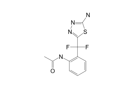 N-[2-[(5-AMINO-1,3,4-THIADIAZOL-2-YL)-DIFLUOROMETHYL]-PHENYL]-ACETAMIDE
