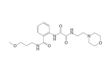 ethanediamide, N~1~-[2-[[(3-methoxypropyl)amino]carbonyl]phenyl]-N~2~-[2-(4-morpholinyl)ethyl]-