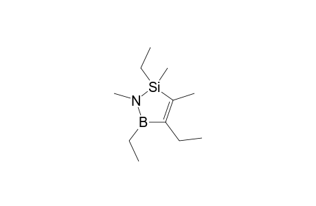 1-Aza-2-sila-5-boracyclopent-3-ene, 2,4,5-triethyl-1,2,3-trimethyl-
