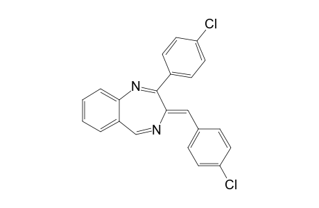 3-(4-Chlorobenzylidene)-2-(4-chlorophenyl)-3H-1,4-benzodiazepine