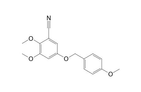 2,3-Dimethoxy-5-(4-methoxybenzyloxy)benzonitrile