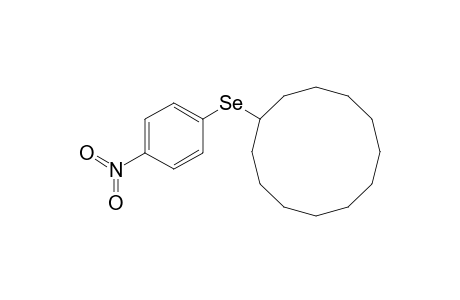 cyclododecyl p-nitrophenyl selenide