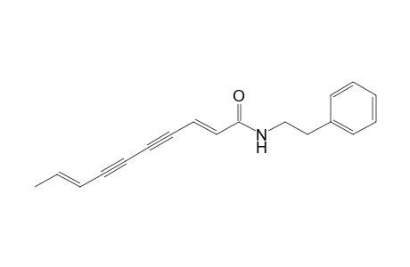 Deca-2,8-dien-4,6-diynoic Acid - 2'-Phenylethyl Amide