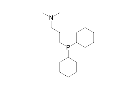3-(Dicyclohexylphosphino)-N,N-dimethyl-1-propanamine