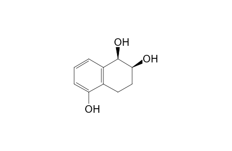 (+-)-cis-1,2,3,4-tetrahydronaphthalene-1,2,5-triol
