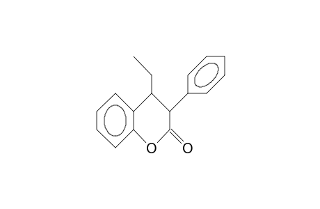 cis-3-Phenyl-4-ethyl-3,4-dihydro-coumarin