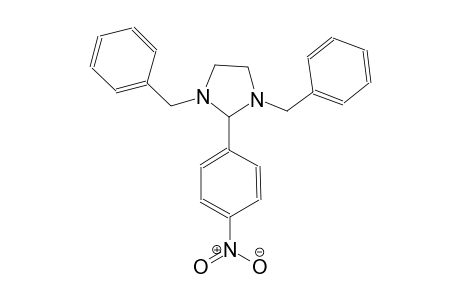 imidazolidine, 2-(4-nitrophenyl)-1,3-bis(phenylmethyl)-