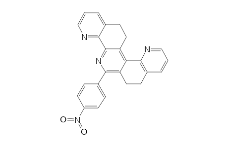 7,8,13,14-Tetrahydro-6-(4'-nitrophenyl)quino[8,7-k]-[1,8]phenanthroline