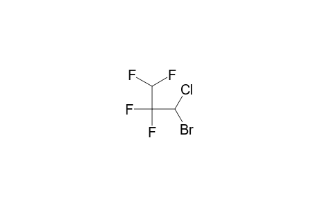 1-Bromanyl-1-chloranyl-2,2,3,3-tetrakis(fluoranyl)propane