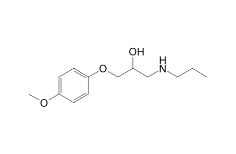 1-(4-Methoxyphenoxy)-3-(propylamino)-2-propanol