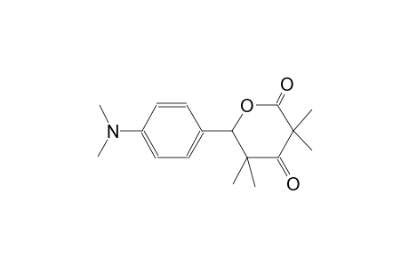 6-[4-(dimethylamino)phenyl]-3,3,5,5-tetramethyldihydro-2H-pyran-2,4(3H)-dione