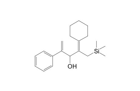 4-Cyclohexylidene-2-phenyl-5-(trimethylsilyl)pent-1-en-3-ol