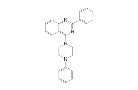 2-(Phenyl)-4-(4-phenylpiperazin-1-yl)-quinazoline