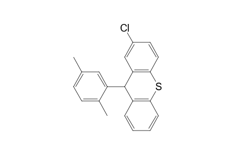 9H-Thioxanthene, 2-chloro-9-(2,5-dimethylphenyl)-