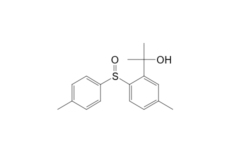 Benzenemethanol, .alpha.,.alpha.,5-trimethyl-2-[(4-methylphenyl)sulfinyl]-
