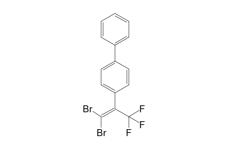 1-(1,1-dibromo-3,3,3-trifluoroprop-1-en-2-yl)-4-phenylbenzene