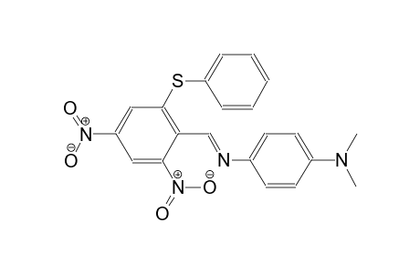 1,4-benzenediamine, N~1~-[(E)-[2,4-dinitro-6-(phenylthio)phenyl]methylidene]-N~4~,N~4~-dimethyl-