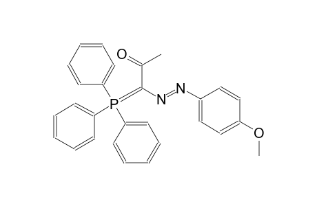 1-[(E)-(4-methoxyphenyl)diazenyl]-1-(triphenylphosphoranylidene)acetone