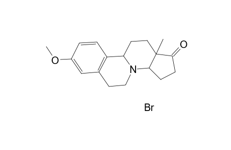 8-Methoxy-12a-methyl-3,3a,5,6,10b,11,12,12a-octahydrocyclopenta[5,6]pyrido[2,1-a]isoquinolin-1(2H)-one hydrobromide salt