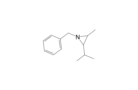 Aziridine, 2-methyl-3-(1-methylethyl)-1-(phenylmethyl)-, trans-