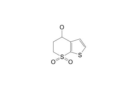 7,7-diketo-5,6-dihydro-4H-thieno[2,3-b]thiopyran-4-ol