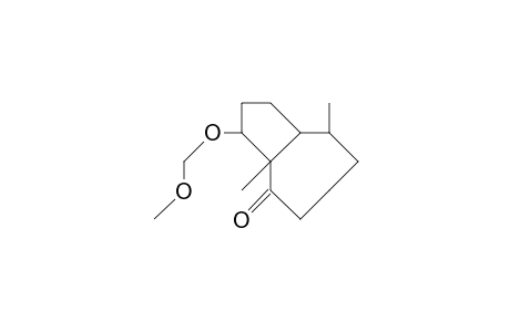 3Ab, 8a-dimethyl-3b-methoxymethoxy-1,2,3,3a,6,7,8,8a-octahydro-azulen-4(5H)-one