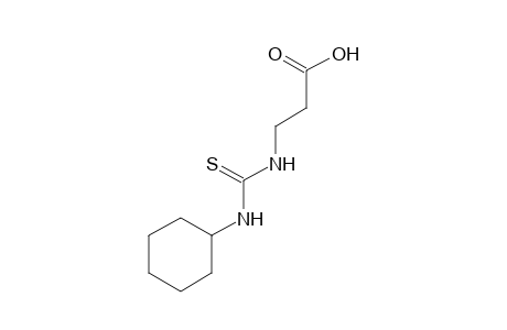 3-(3-CYCLOHEXYL-2-THIOUREIDO)PROPIONIC ACID