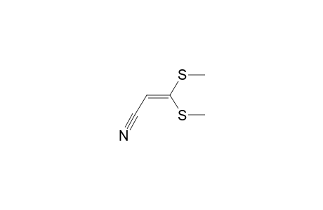 3,3-bis(methylthio)acrylonitrile