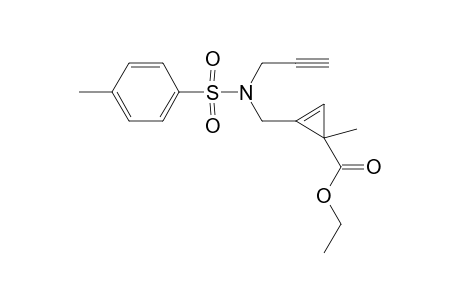 Ethyl 1-methyl-2-((4-methyl-N-(prop-2-ynyl)phenylsulfonamido)methyl)cycloprop-2-enecarboxylate