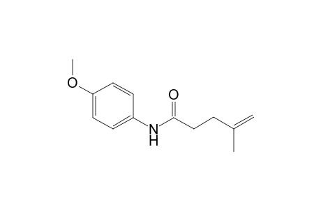 N-(4-methoxyphenyl)-4-methylpent-4-enamide