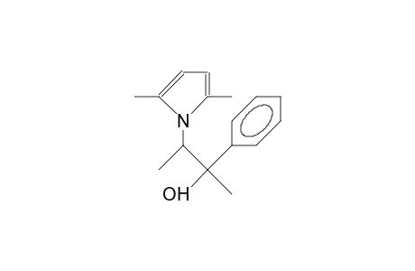 threo-3-(2,5-Dimethyl-pyrrol-1-yl)-2-phenyl-butan-2-ol