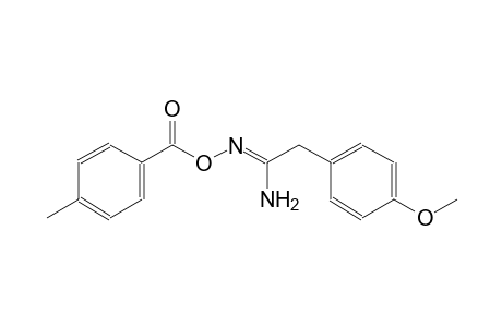 benzeneethanimidamide, 4-methoxy-N'-[(4-methylbenzoyl)oxy]-
