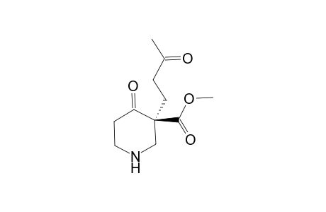 (S)-Methyl 4-oxo-3-(3'-oxobutyl)piperidine-3-carboxylate