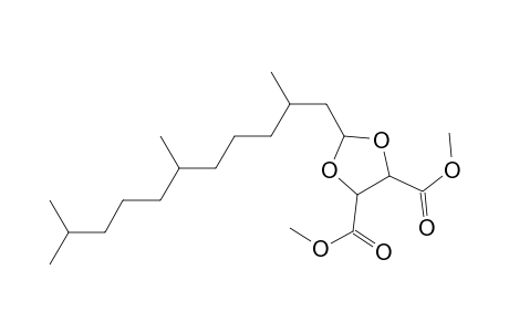 1,3-Dioxolane-4,5-dicarboxylic acid, 2-(2,6,10-trimethylundecyl)-, dimethyl ester