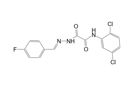 N-(2,5-dichlorophenyl)-2-[(2E)-2-(4-fluorobenzylidene)hydrazino]-2-oxoacetamide