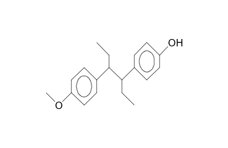 3-(4-Hydroxy-phenyl)-4-(4-methoxy-phenyl)-hexane