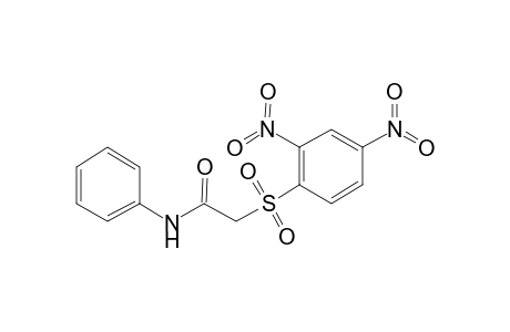 2-(2,4-Dinitro-benzenesulfonyl)-N-phenyl-acetamide