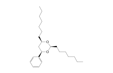 (2R,4R,6R)-2,4-diheptyl-6-phenyl-1,3-dioxane