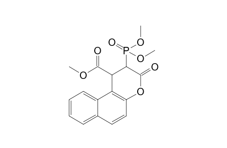 2-Dimethoxyphosphoryl-3-keto-1,2-dihydrobenzo[f]chromene-1-carboxylic acid methyl ester