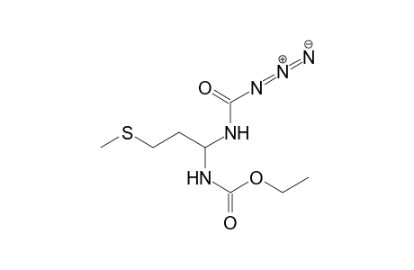 Ethyl {1-[(azidocarbonyl)amino]-3-(methylsulfanyl)propyl}carbamate