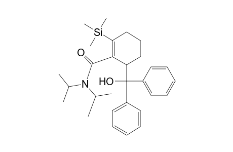 1-Cyclohexene-1-carboxamide, 6-(hydroxydiphenylmethyl)-N,N-bis(1-methylethyl)-2-(trimethylsilyl)-