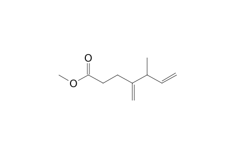 6-Heptenoic acid, 4-methylene-5-methyl-, methyl ester