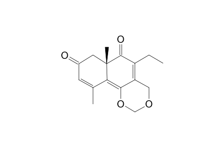 5-Ethyl-6a,10-dimethyltetrahydronaphtho[1,2-d][1,3]dioxin-6,8-dione