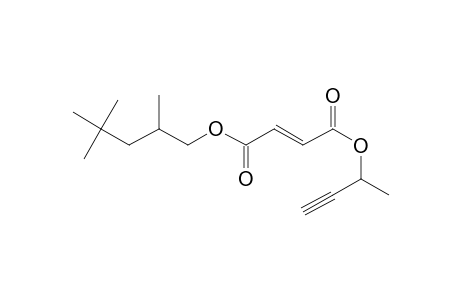 Fumaric acid, 2,4,4-trimethylpentyl but-3-yn-2-yl ester