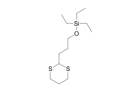 1-TRIETHYLSILYLOXY-3-(1,3-DITHIAN-2-YL)-PROPANE