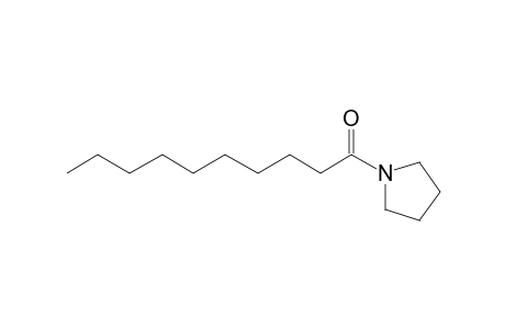 Decanoic acid, pyrrolidide