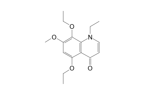1-Ethyl-5,8-diethoxy-7-methoxy-4(1H)-quinolinone