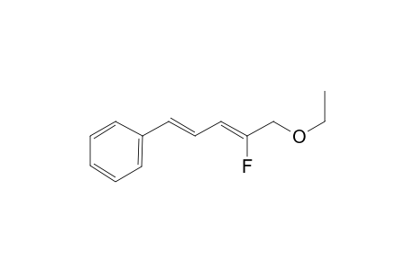 [(1E,3Z)-5-ethoxy-4-fluoranyl-penta-1,3-dienyl]benzene